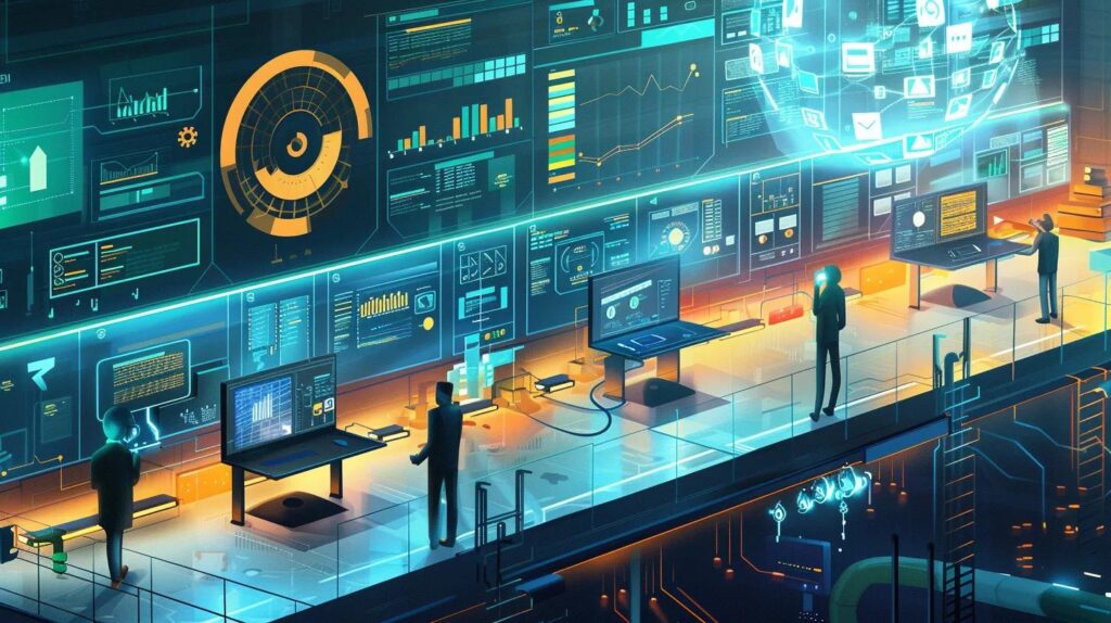Business Process Automation: Boost Efficiency And Savings 2 Illustration of business process automation simplifying tasks and enhancing service quality.