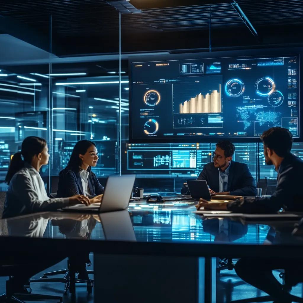 Unlock Success With Business Process Automation Expertise 6 Chart showing kpis and metrics for measuring automation success and process improvement.