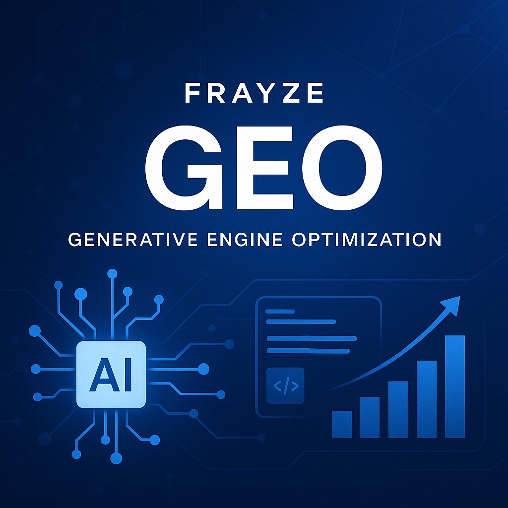 Tips For Thunder Bay Seo And Ai Automation For Businesses 245 Frayze geo service visual showing ai automation, content workflows, and seo performance growth on a futuristic blue tech background